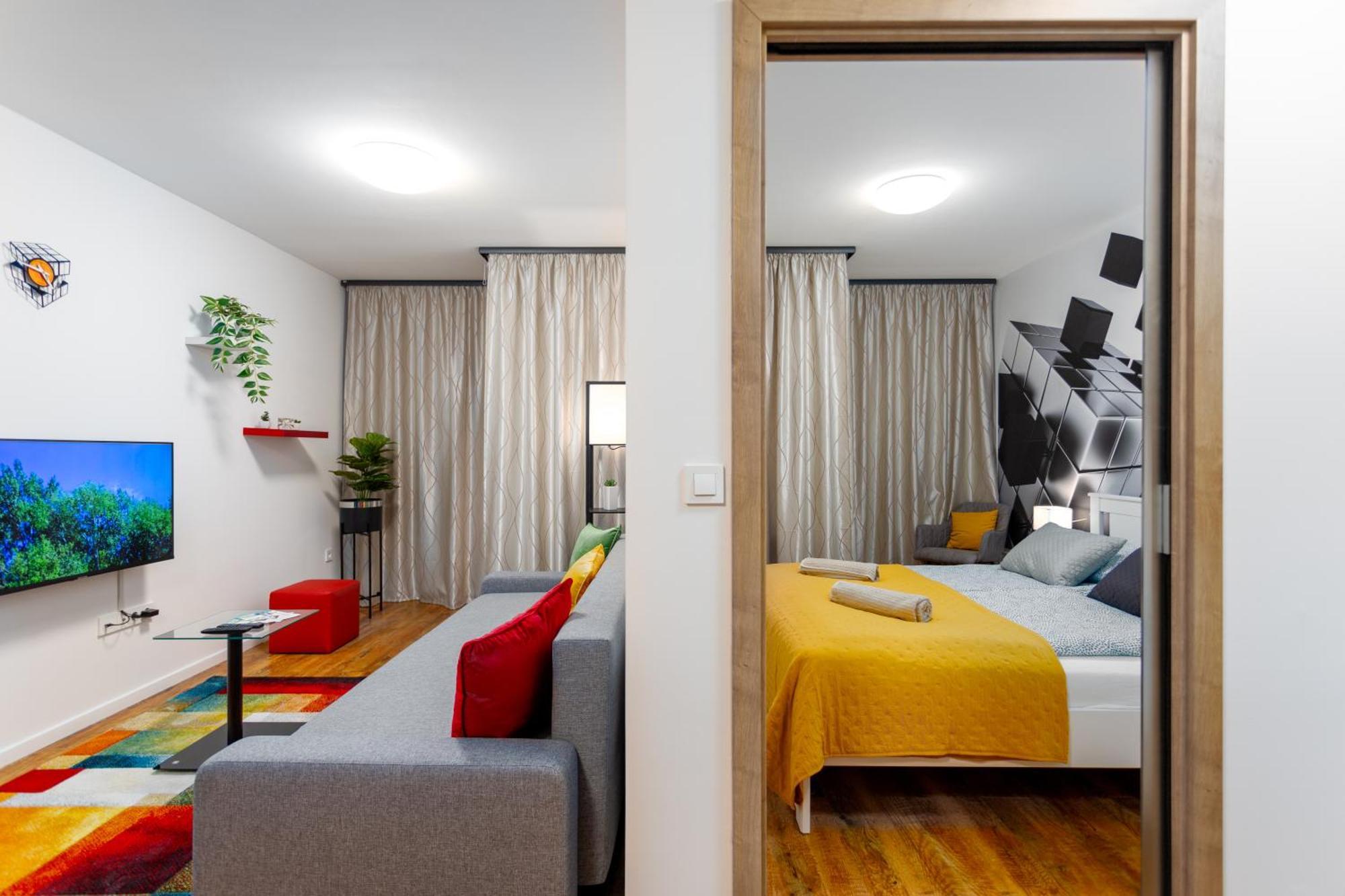 בודפשט Downtown Cube Apartment מראה חיצוני תמונה